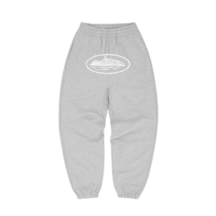 Corteiz Cargos Alcatraz Sweatpant Heather Grey